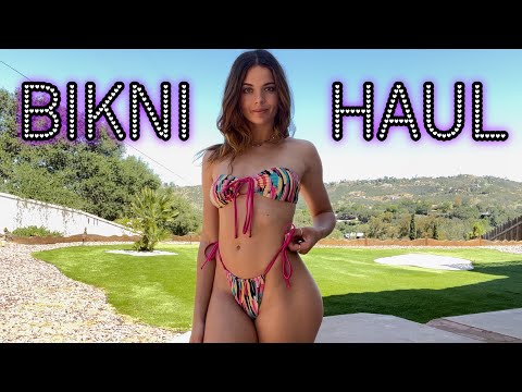 Shein NEW Bikini Try On Haul By Selina Amy 2024 Modelly Channel