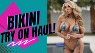 Bikini Try On Haul w/ Claudia Fijal