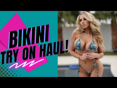 Bikini Try On Haul w/ Claudia Fijal