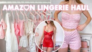 AMAZON LINGERIE HAUL 🎀 ❤️ For The Girls