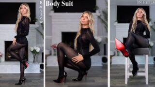 Are Body Stockings Hotter Than Regular Nylons? | Body Suit Review and Try On