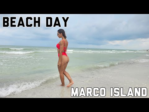 Beach Day Vlog in Marco Island #vlog