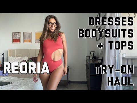 Blown Away by ReoRia!  Bodysuits, Dresses and Tops Try-on Haul #bodysuits #tryon