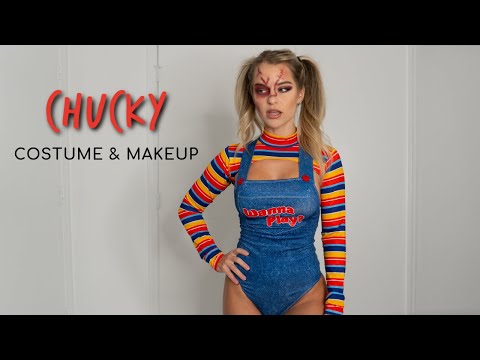 Chucky Costume // GRWM #halloween