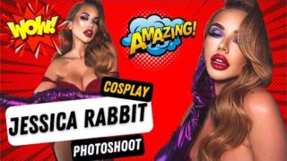 Claudia Fijal – Jessica Rabbit Cosplay Photoshoot