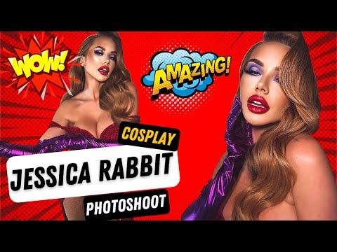 Claudia Fijal – Jessica Rabbit Cosplay Photoshoot