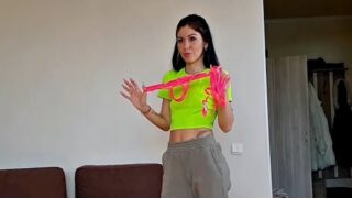 cute girl wearing bikini, bikini try on haul || victoria secret try on