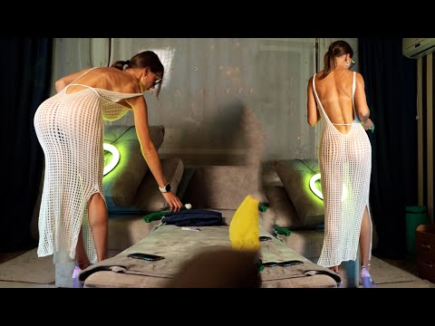 Сleaning on High Heels with Tina | Clean with me