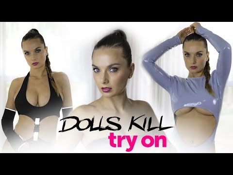 DOLLS KILL MINI DRESS, LINGERIE AND NOT ONLY |TRY ON AND REVIEW