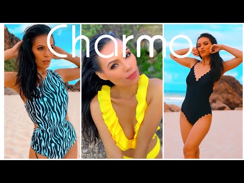 💖 CHARMO BIKINI TRY ON HAUL || ANGEL GOWER