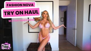 Fashion Nova Summer Try On Haul  Claudia Fijal