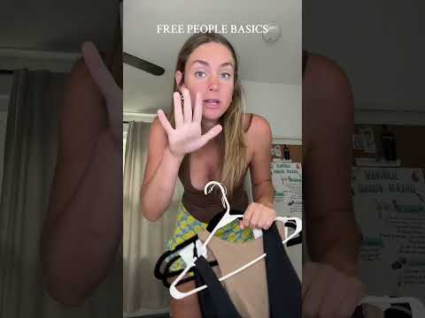 FREE PEOPLE BASIC TOPS