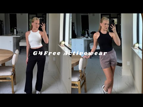 G4Free Activewear Try On Haul