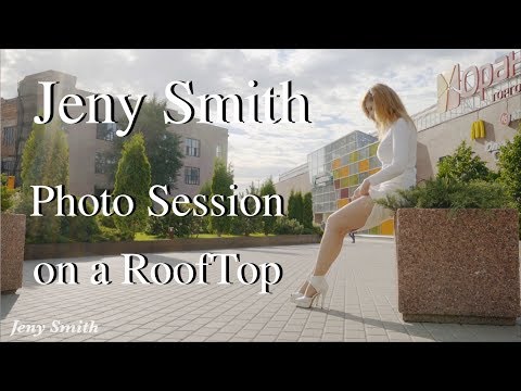 Going to Photo Session. Beautiful Moscow from roof top Jeny Smith