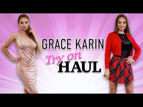 GRACE KARIN | ELEGANT INSPIRATIONAL OUTFITS TRY ON HAUL - Modelly Channel