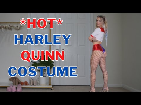 Harley Quinn Costume Try On **HOT** | Devon Jenelle