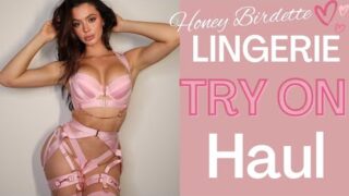 Honey Birdette Lingerie Try On Haul!