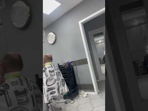 Hot Barberette Giving Haircut (Headshave Teaser)