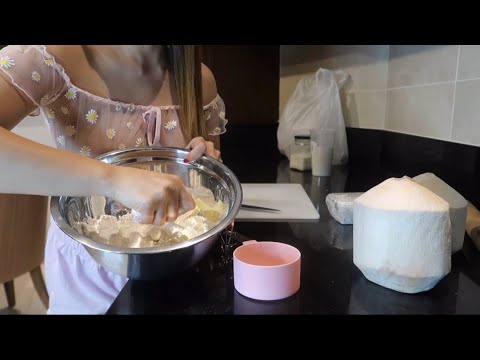 How to make buko (coconut) Pie simple and easy by Kaye Torres