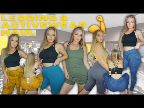 HUGE Activewear Try On Haul from Halara | Badd Angel Legging Try on