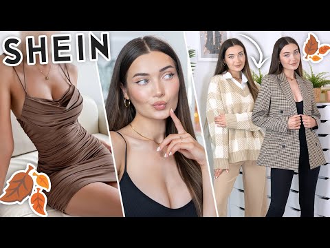 HUGE SHEIN AUTUMN / FALL CLOTHING TRY ON HAUL! AD