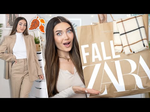 HUGE ZARA AUTUMN / FALL TRY ON CLOTHING HAUL!