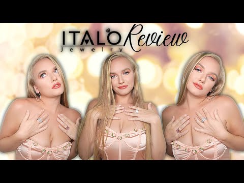 ITALO JEWELRY ICED ME OUT! Diamond Jewelry Review || Earrings and HUGE Rings Unboxing and Review!