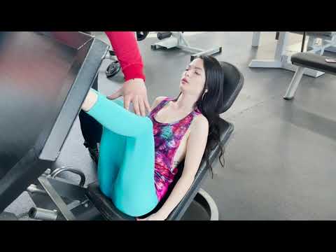 Leg training for Polina