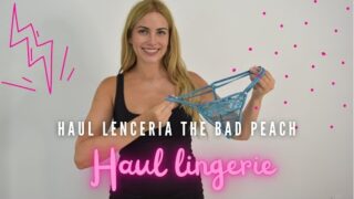 Lenceria The Bad Peach Haul