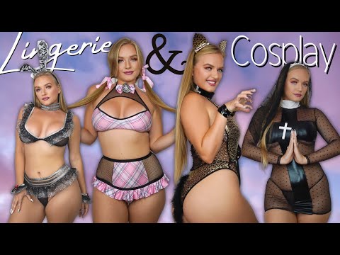 Lingerie and Cosplay Try On Haul from VenusFun! Badd Angel Costume Try On Review