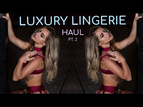 Luxury Lingerie Haul // Honey Birdette pt. 2