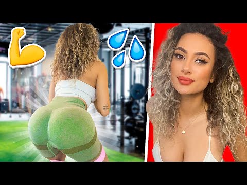 MY GYM WORK OUT ROUTINE FITNESS CHALLENGE 💪 | Toni Camille