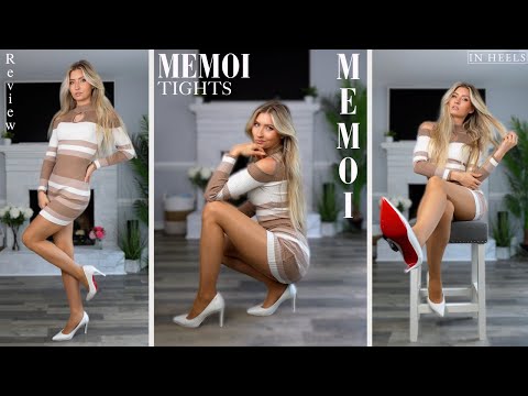 Pantyhose Glow-Up! 🌟 MeiMoi Shimmer Sheer 12 Denier Review