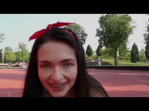 Polina plays basketball
