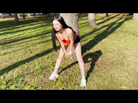 Polina workout in nature – Stretch & Train