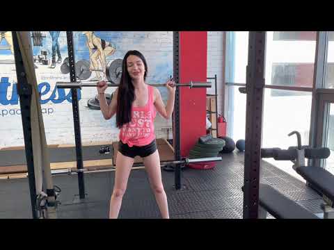 Polina — Workout & Squats