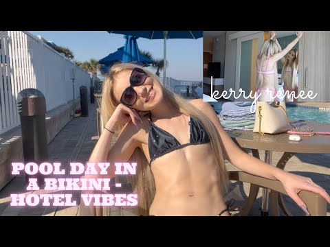 pool day: hotels in a #bikini lol