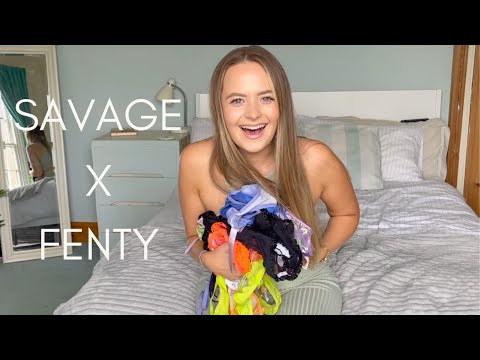 SAVAGE X FENTY HAUL | The Girl In Lingerie
