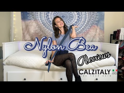 Seamless Pantyhose Unboxing and Try On | CalzItaly 50 Denier