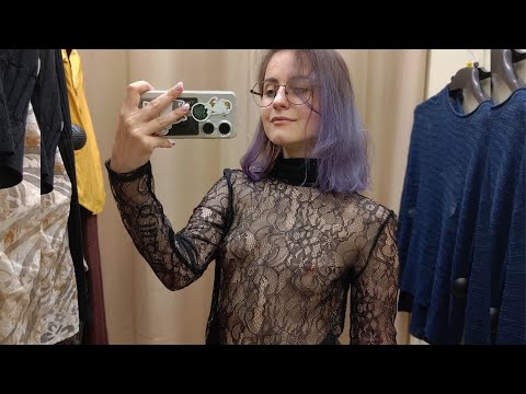 See-through Try On Haul | Transparent Lingerie | Very revealing Try On Haul