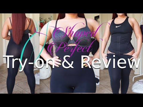 Shaped Perfect Shapewear & Waist Trainers Try-On & Review | Ruby Red