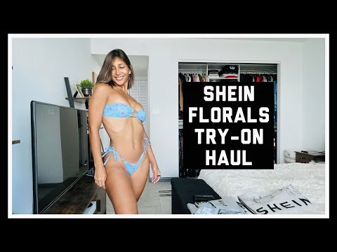 SHEIN Summer Florals Try-On Haul and Review | Outfit Ideas #tryon #shein