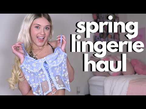 spring lingerie haul !!!
