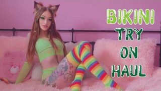 st. Patrick's Day Bikini Try on Haul