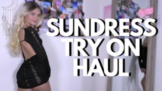 sundresses try on haul !!!