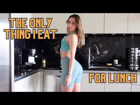 The only thing I eat for lunch (glute gains) – quick + easy high protein tuna spring rolls