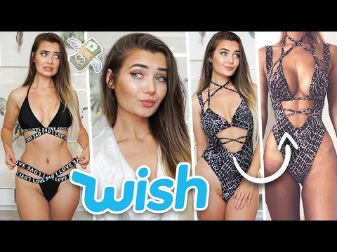 TRYING ON BIKINIS FROM WISH UNDER $10… IS IT A SCAM!?