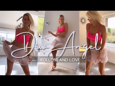 Trying On Clothes 🥰 Dresses, Skirts, Shirts TRY ON HAUL  @Diva Angel Life