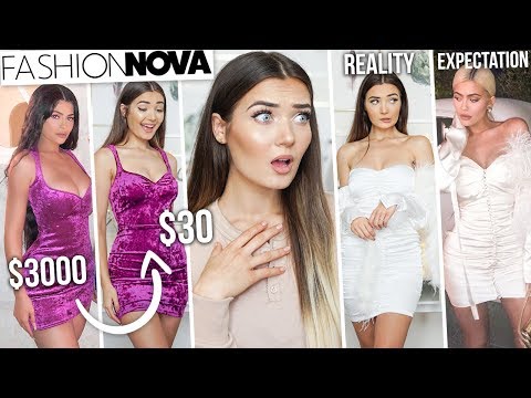 Trying On Kylie Jenner's Outfits From Fashion Nova… Was It Worth It!?