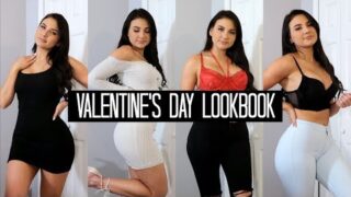 Valentines Day Date Night Outfit Try On Haul LookBook Fashion Nova
